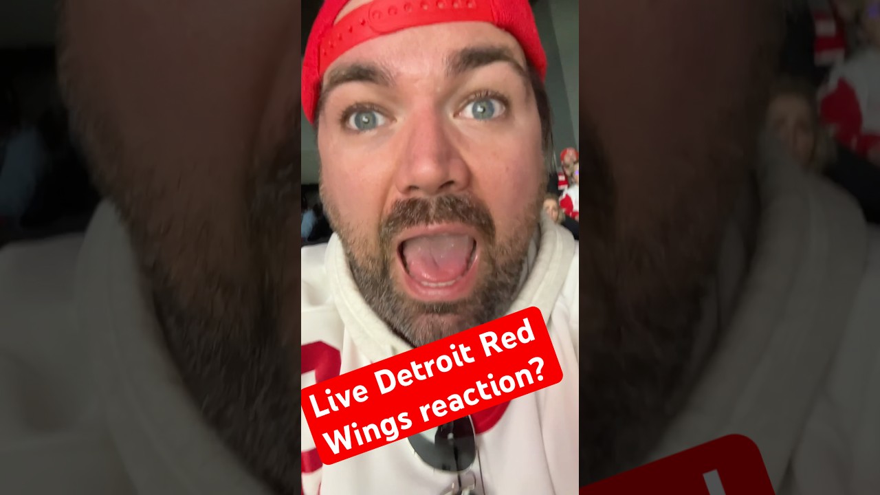 My Detroit Red Wings versus Buffalo Sabres reaction from 2:30 to 1:59 in the third period ￼11/2/2024