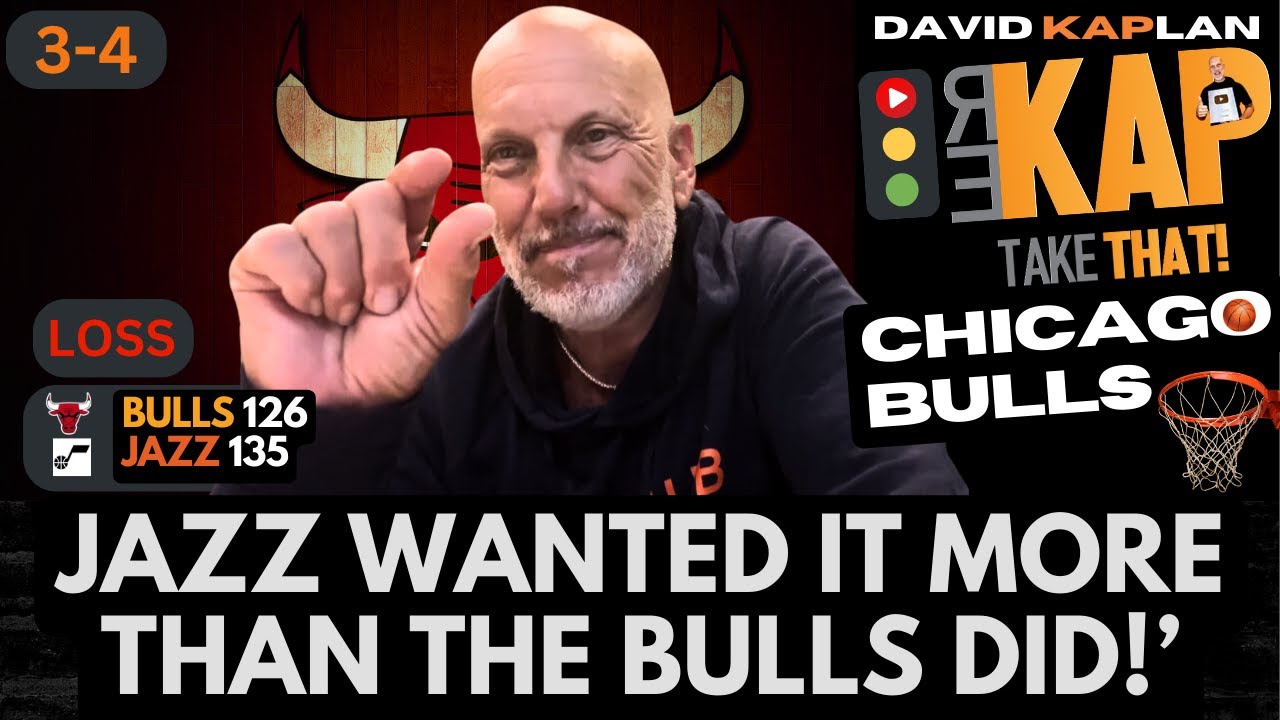 REKAP: 🏀 Chicago Bulls 135-126 loss to Utah Jazz. ‘They wanted it more than the Bulls did!’