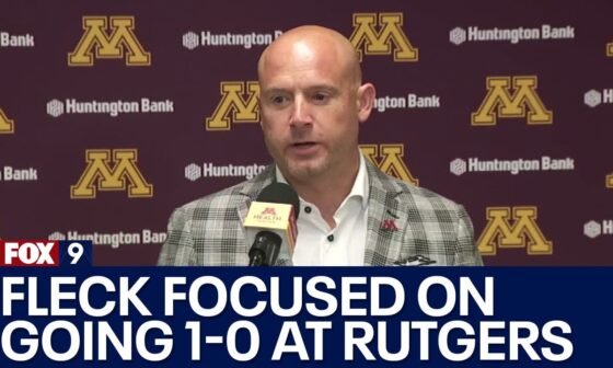 Gophers P.J. Fleck focused on beating Rutgers, not Athan Kaliakmanis reunion