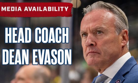 Blue Jackets Head Coach Dean Evason Speaks Ahead of the West Coast Trip | Media Availability