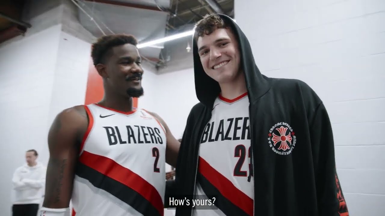 Deandre Ayton Mic'd Up | 2024 Media Day | Portland Trail Blazers