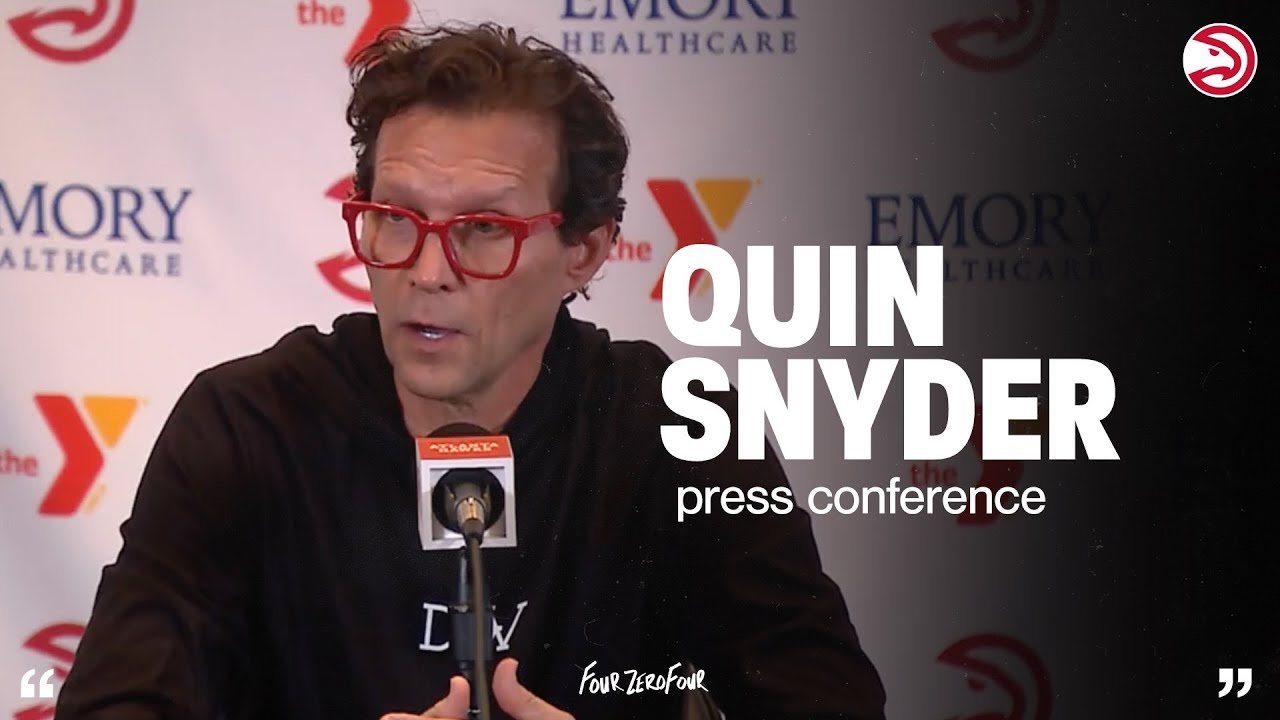 Hawks vs. Celtics Postgame Press Conference: Quin Snyder