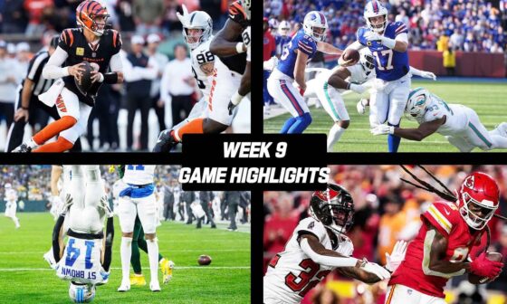 Every Week 9 Game Highlight!