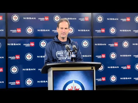 Winnipeg Jets pre-game media vs Utah Hockey Club: HC Scott Arniel