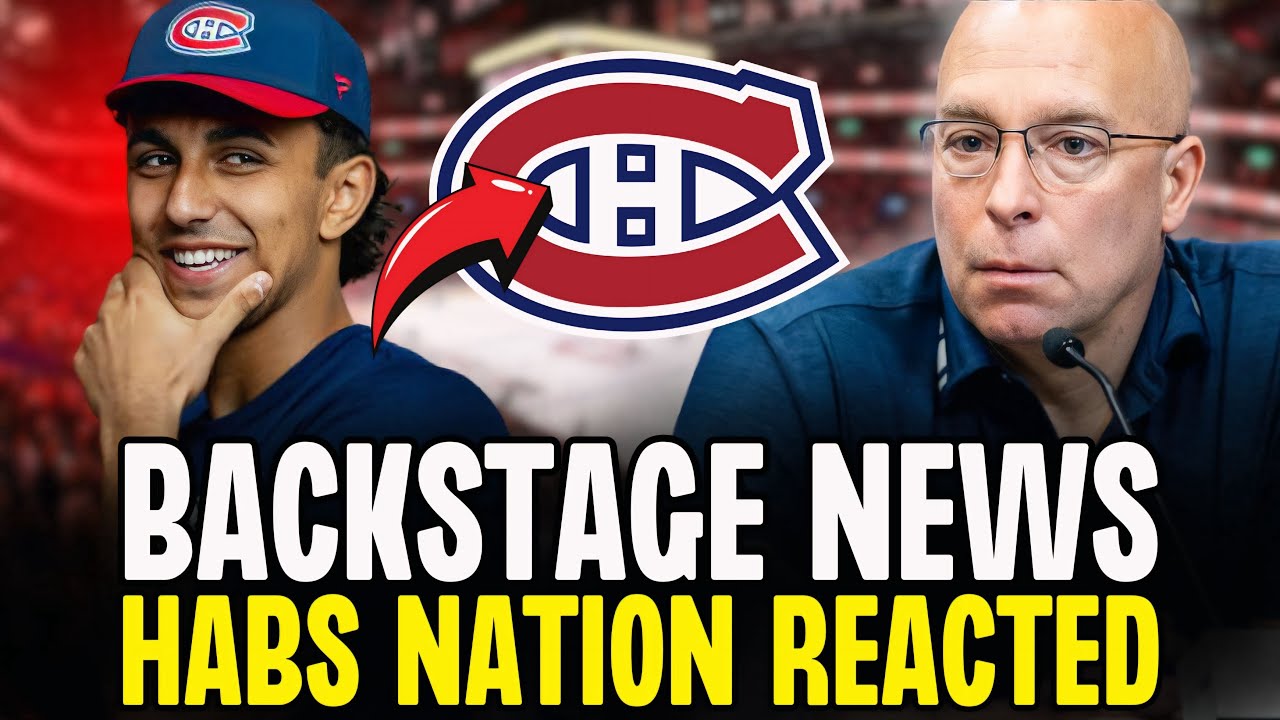 BREAKING NEWS! YOUNG FORWARD IN MONTREAL? HUGHES ACTED FAST!  | CANADIENS NEWS