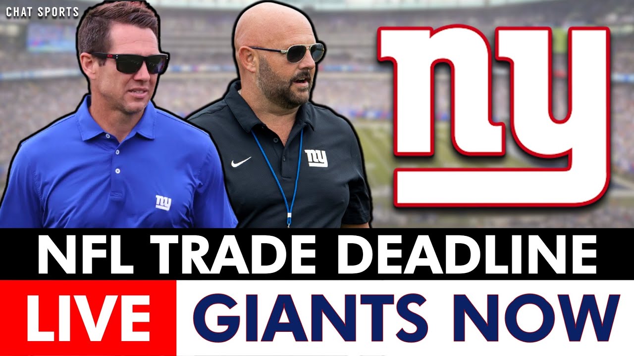 LIVE: Giants NFL Trade Deadline Coverage | Giants Trade Rumors Ft. Azeez Ojulari, Darius Slayton