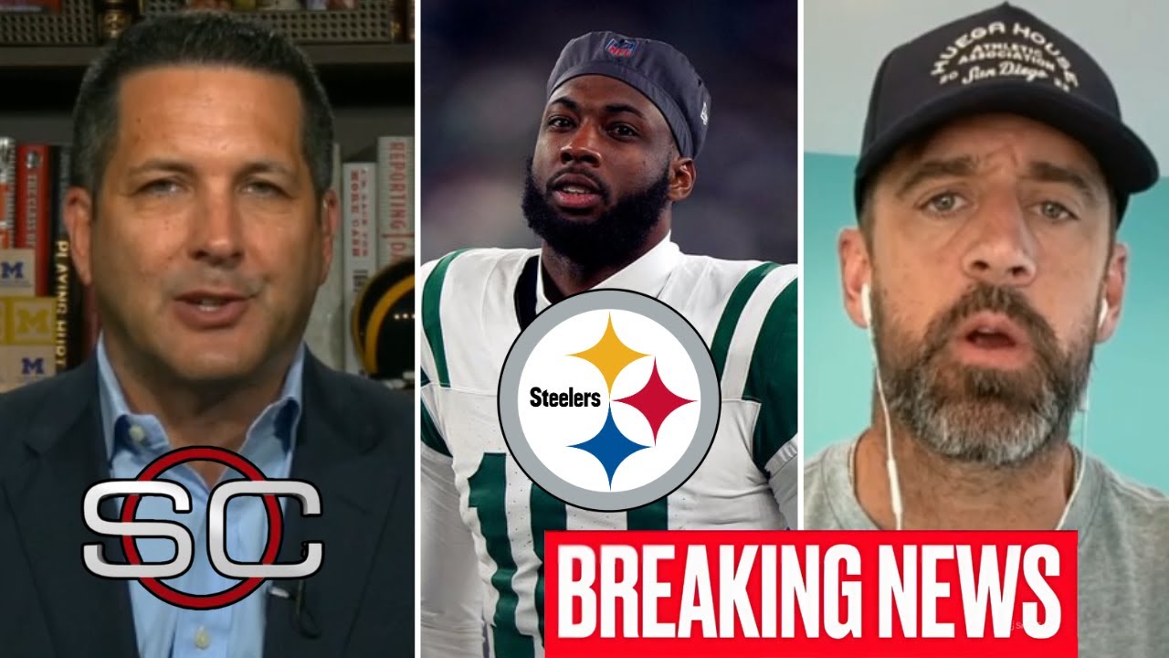 BREAKING: Aaron Rodgers reacts to New York Jets trading WR Mike Williams to the Steelers | ESPN SC