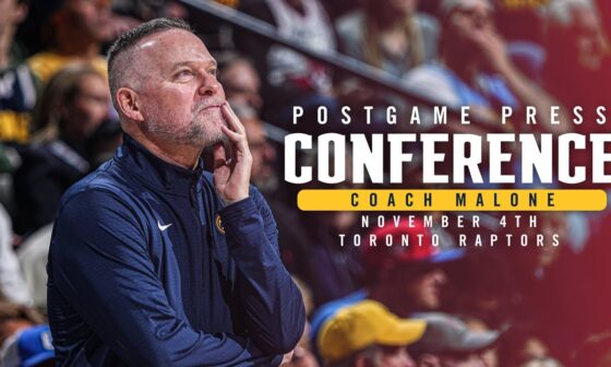 Coach Malone Full Postgame Press Conference vs. Toronto Raptors 🎙 | 11/4/24