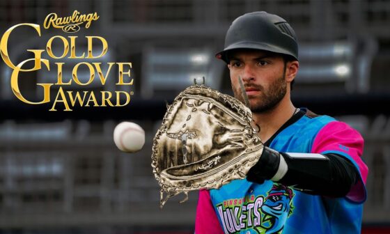 Joe Mack 2024 Minor League Rawlings Gold Glove Highlights