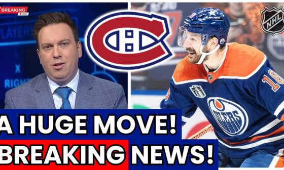 TRANSFER COUP: HYMAN Set to JOIN Canadiens in MASSIVE Deal | Montreal Canadiens News