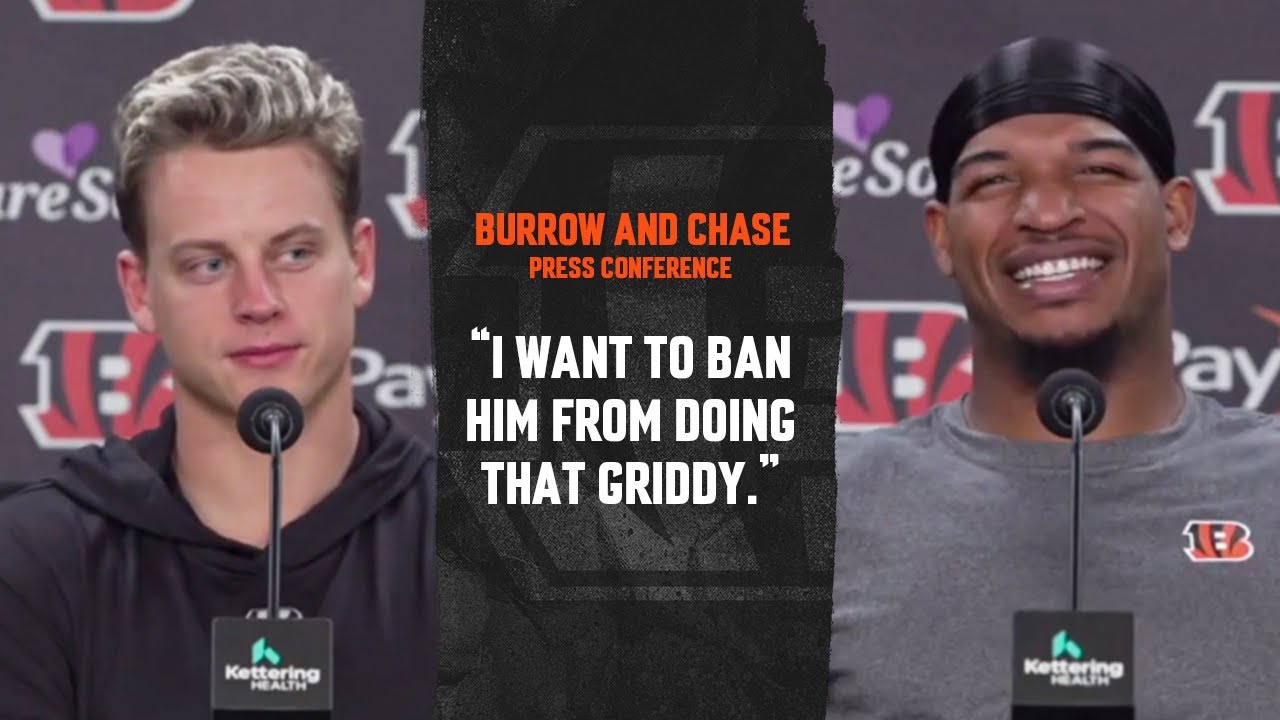 Burrow and Chase Press Conference - Nov. 5