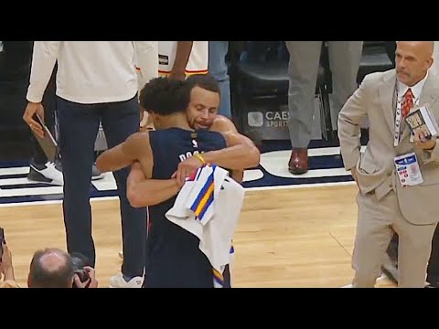 Stephen Curry Shares Emotional Moment Greeting Jordan Poole Again! Warriors vs Wizards