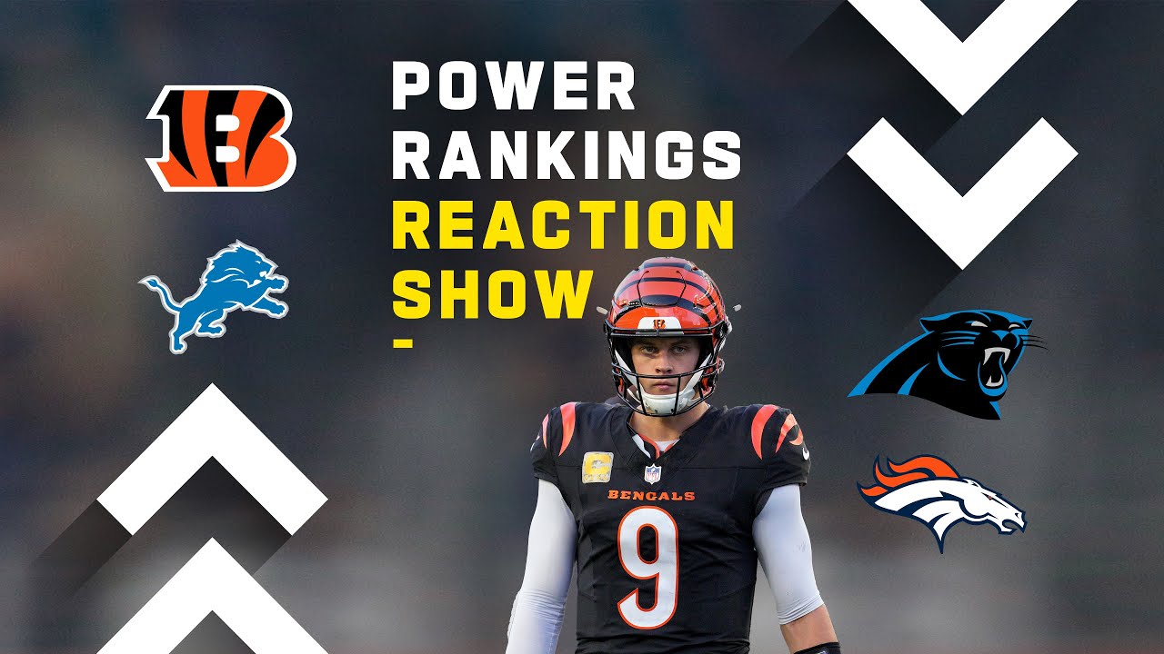 Week 10 Power Rankings Reaction Show