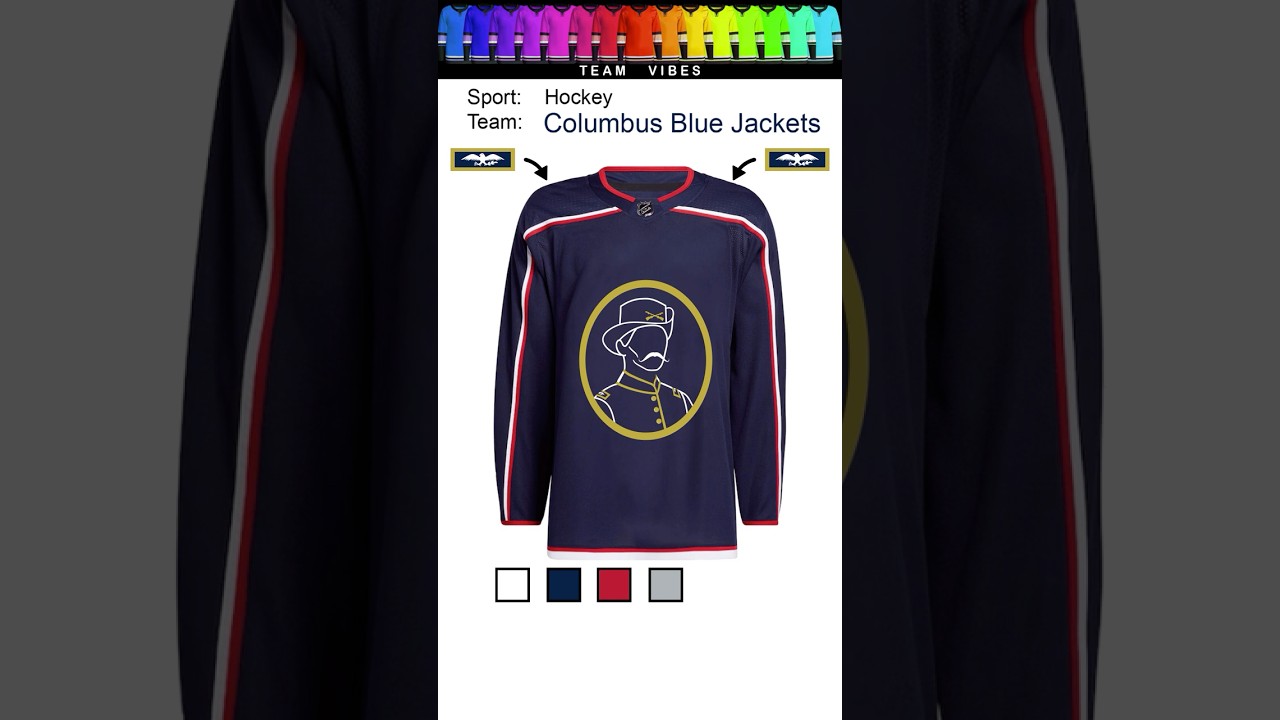 Columbus Blue Jackets Jersey Design