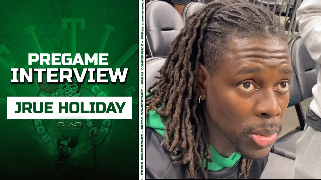 Jrue Holiday on Playing vs Charles Lee | Celtics vs Hornets Pregame