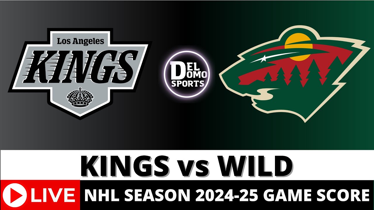 LOS ANGELES KINGS VS MINNESOTA WILD LIVE 🏒 NHL Game Score Radio Play-by-Play - NOV 5, 2024