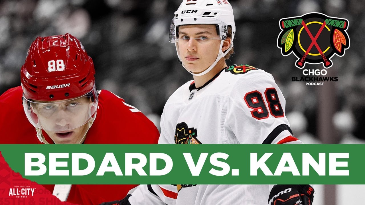 Connor Bedard and Chicago Blackhawks prep for Patrick Kane and Red Wings | CHGO Blackhawks Podcast