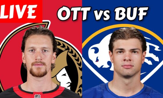 Buffalo Sabres vs. Ottawa Senators | NHL Livestream (Live Reaction) - 11/5/24