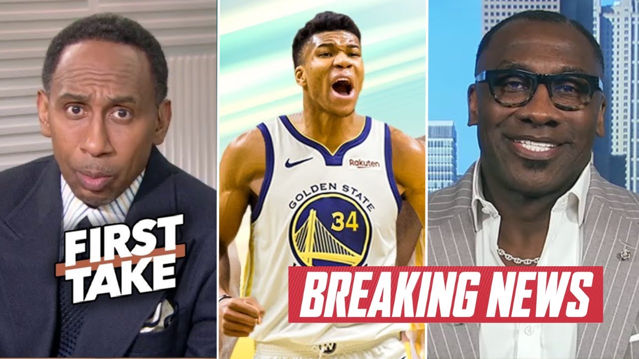 FIRST TAKE | Giannis to Warriors for championship - Shannon on Bucks rstar wants play vs Steph Curry