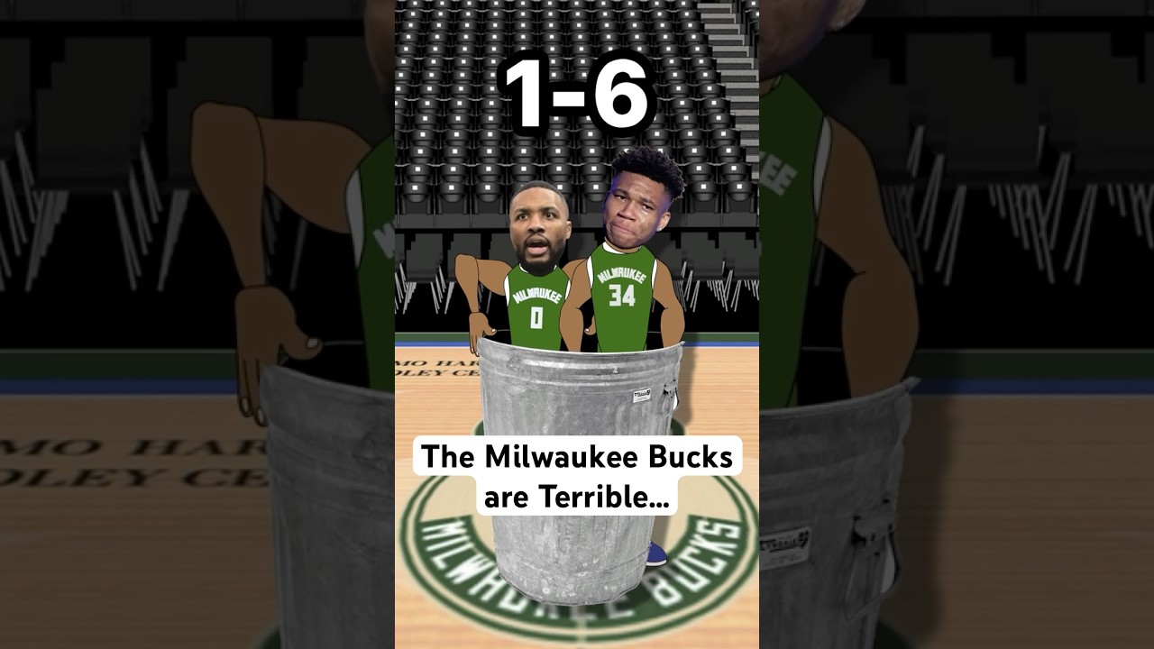 The Milwaukee Bucks are Terrible this NBA Season: #nba