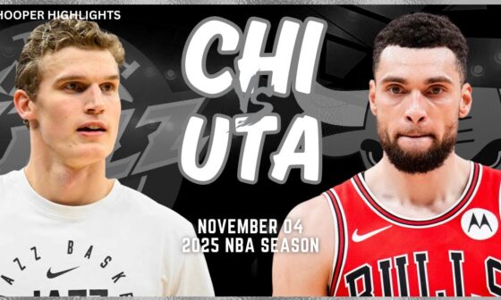 Chicago Bulls vs Utah Jazz Full Game Highlights | Nov 4 | 2025 NBA Season