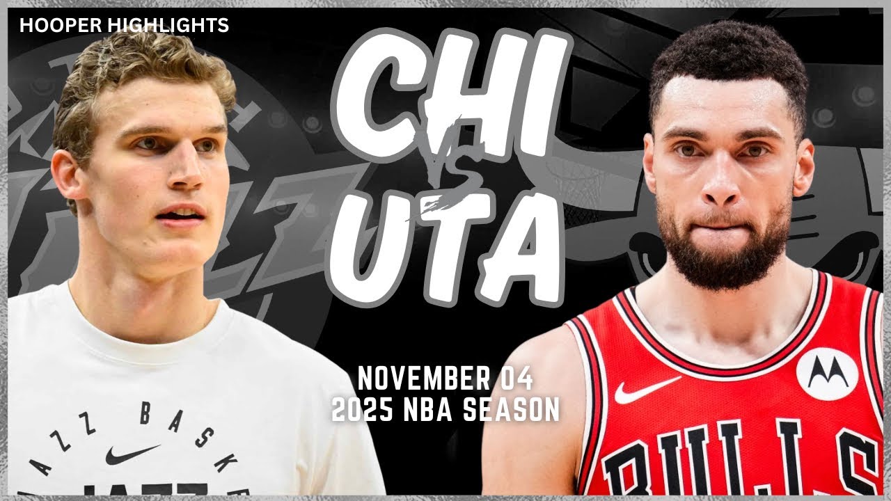 Chicago Bulls vs Utah Jazz Full Game Highlights | Nov 4 | 2025 NBA Season