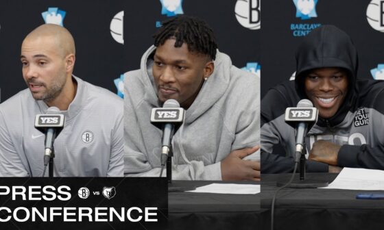 Jordi Fernández, Dorian Finney-Smith and Dennis Schröder On Nail-Biting Win vs. Memphis