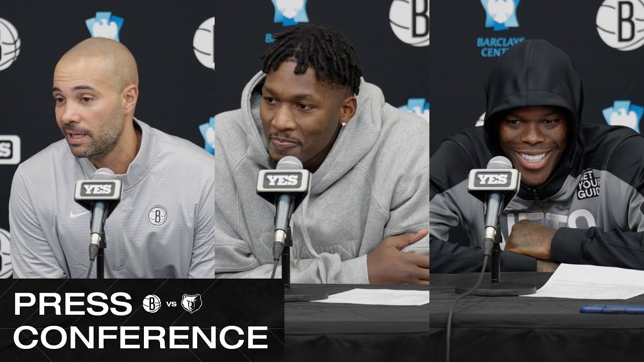 Jordi Fernández, Dorian Finney-Smith and Dennis Schröder On Nail-Biting Win vs. Memphis