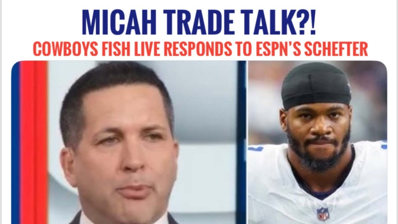 #DallasCowboys Fish Report LIVE! Micah Parsons Trade Rumor?! Adam Schefter, What's Up?!