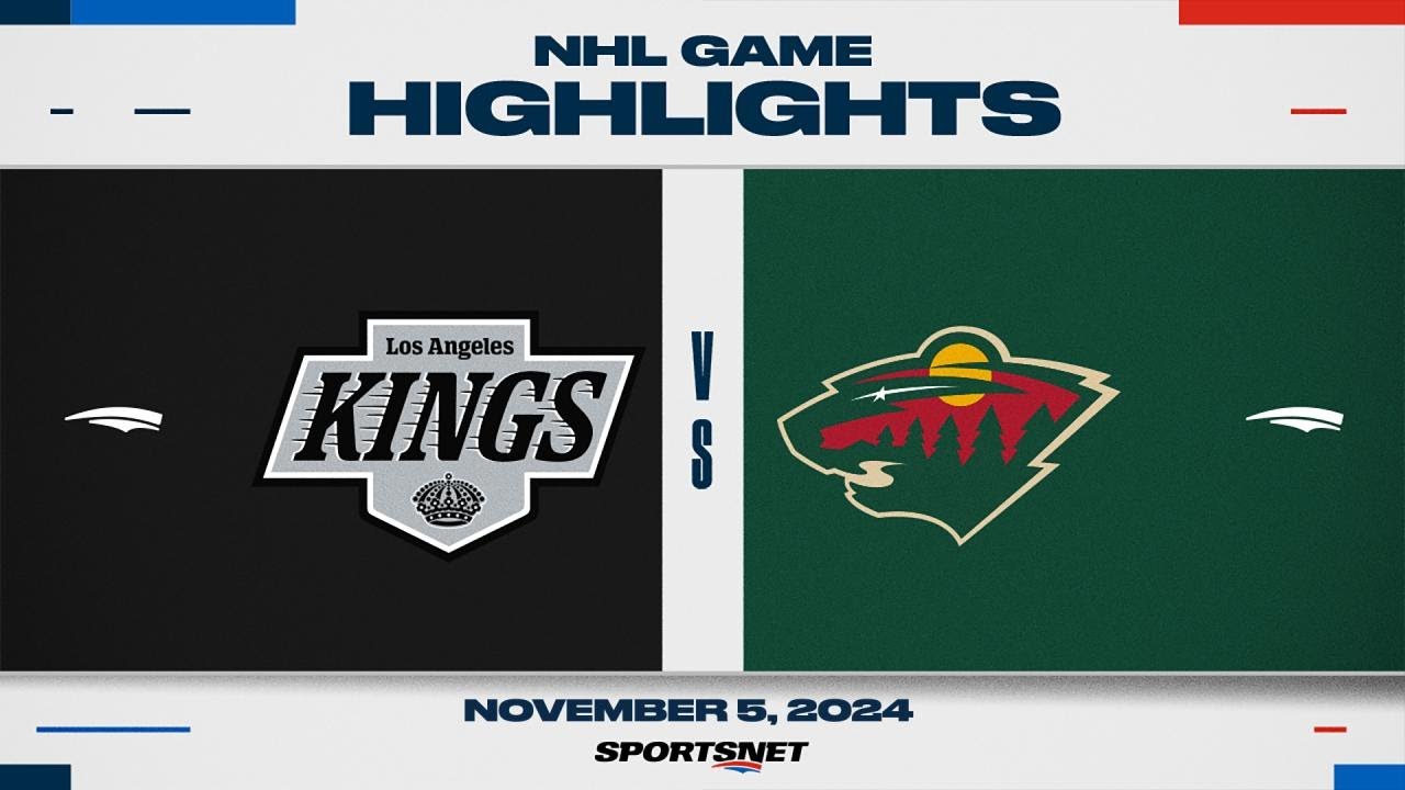 NHL Highlights | Kings vs. Wild - November 5, 2024