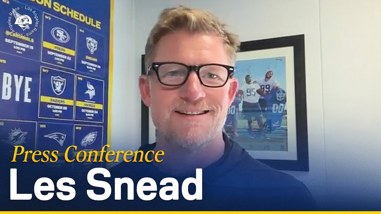 Les Snead Breaks Down Tre White Trade, Production From Rookie Class & Free Agent Recruitment Process