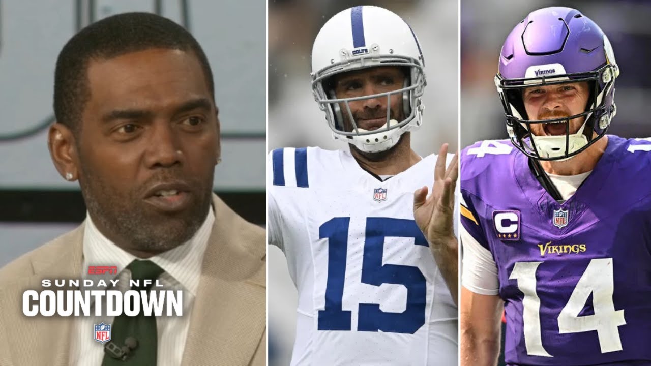 NFL Countdown | "Joe Flacco accuses Anthony Richardson" - Randy Moss says Colts will grill Vikings