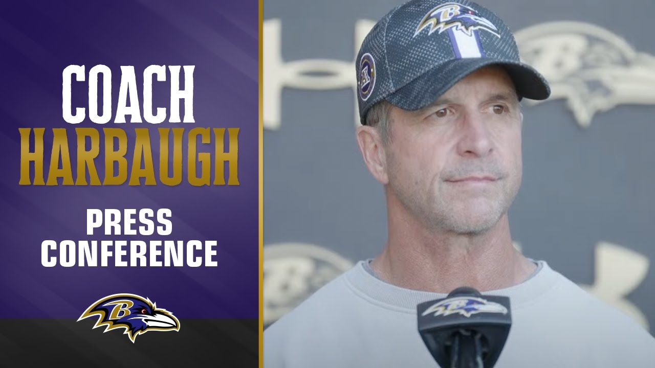 John Harbaugh: ‘Lamar Jackson Will be Playing Thursday Night’ | Baltimore Ravens