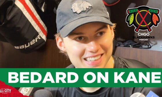 Connor Bedard reacts to Patrick Kane's return to Chicago | CHGO Blackhawks Podcast