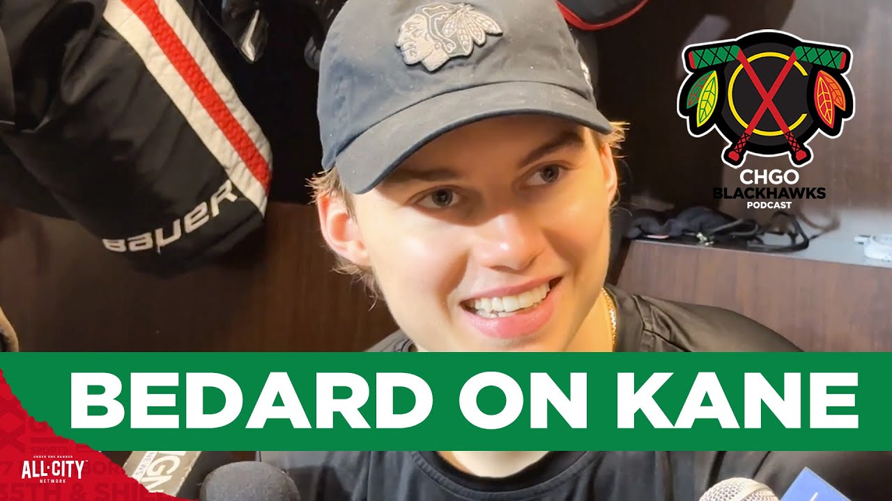 Connor Bedard reacts to Patrick Kane's return to Chicago | CHGO Blackhawks Podcast