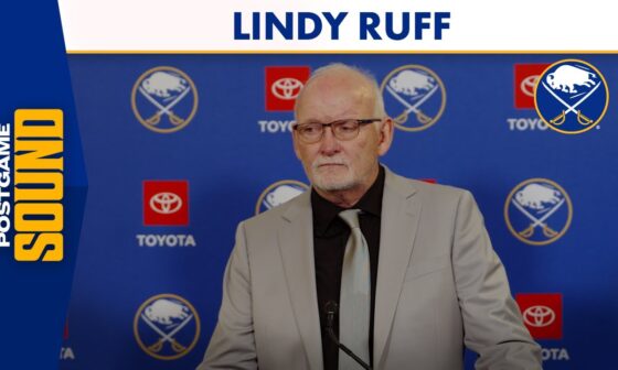 "There's a High Standard To Play At" | Lindy Ruff After 5-1 Win Over Ottawa Senators