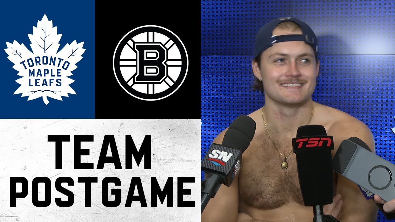 Maple Leafs Media Availability | Postgame vs. Boston Bruins | November 05, 2024