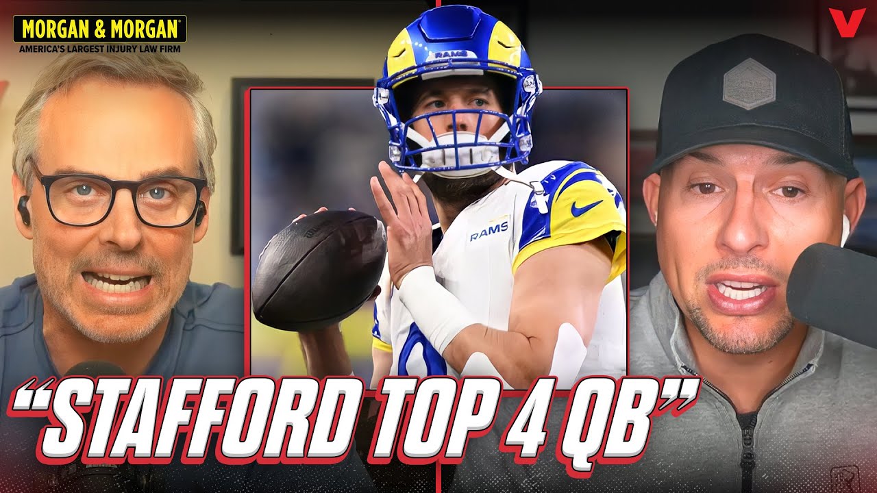 Matt Stafford locks in top-four QB status with Rams OT win vs. Seahawks | Colin Cowherd NFL