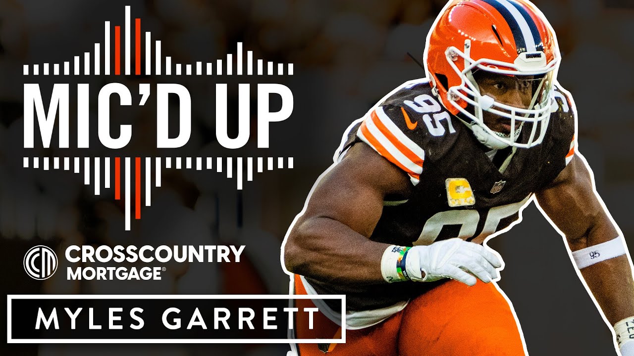 "I WANT ME A BIG PLAY!" Myles Garrett Mic'd Up | Week 9 vs. Chargers