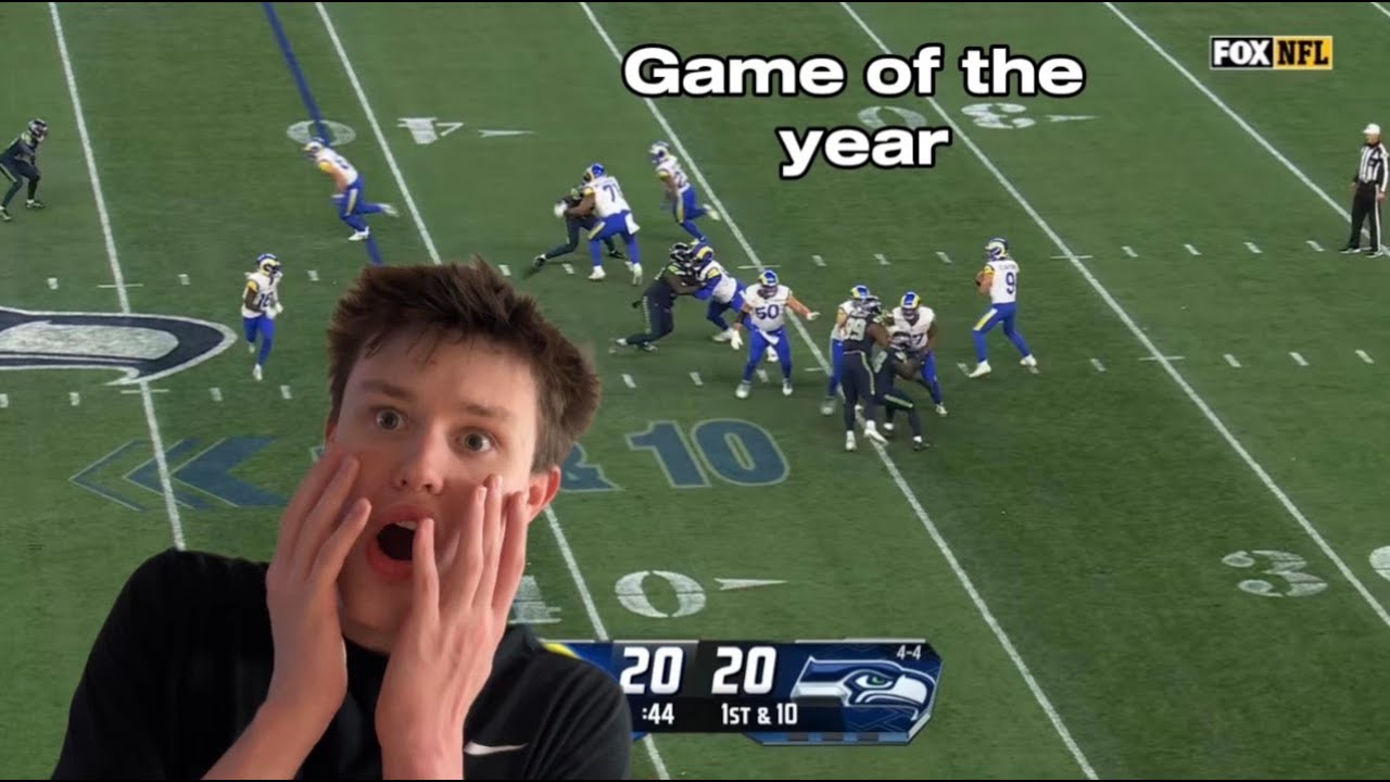 BEST GAME OF THE YEAR!  Los Angeles Rams vs Seattle Seahawks Full Highlights Reaction | NFL 2024