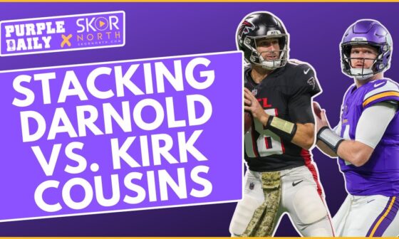 Comparing Minnesota Vikings QB Sam Darnold to Kirk Cousins through Week 9