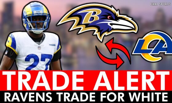 BREAKING 🚨 Baltimore Ravens Trade For Tre’Davious White At NFL Trade Deadline