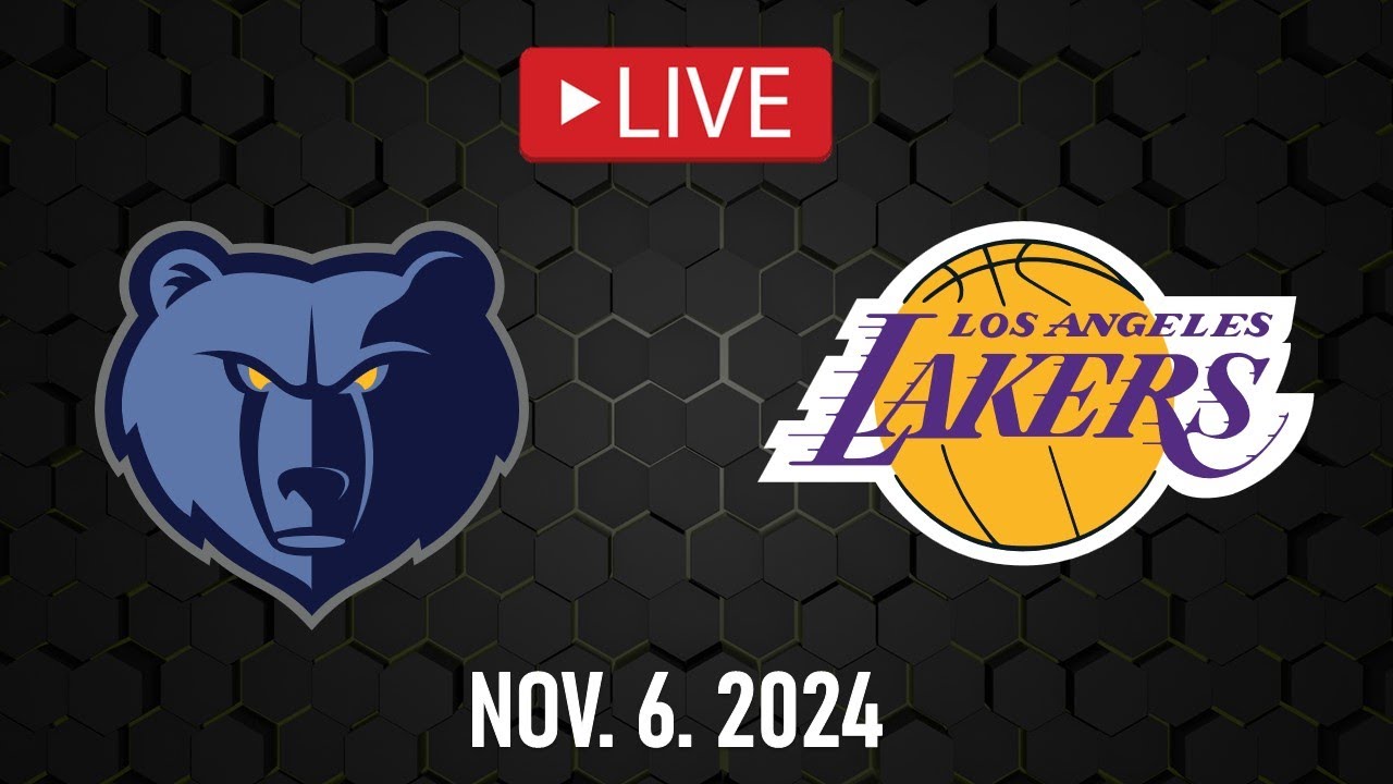 NBA LIVE! LA Lakers vs Memphis Grizzlies | November 6, 2024 | Grizzlies vs Lakers LIVE NBA 2K25