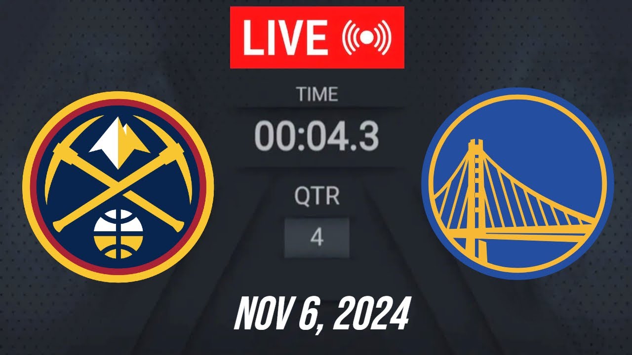 NBA LIVE! Denver Nuggets vs Golden State Warriors | November 6, 2024 | Warriors vs Nuggets | 2K25