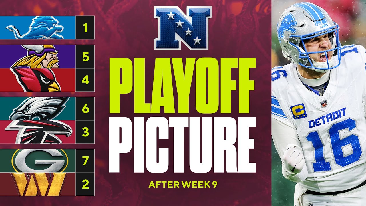 NFC Playoff Picture: Lions in top spot, Cardinals surprise NFC West leader