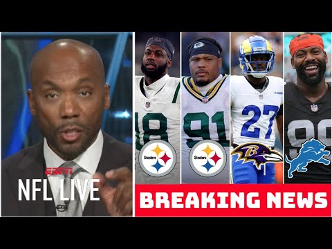 FULL NFL Trade Deadline | ESPN breaks Biggest WINNERS & LOSERS: Steelers , Ravens, Lions & Cowboys?