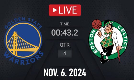 NBA LIVE! Golden State Warriors vs Boston Celtics | November 6, 2024 | Celtics vs Warriors LIVE 2K25