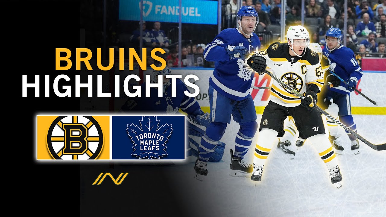 Bruins Highlights: Boston Heads To Toronto For Original Six Matchup