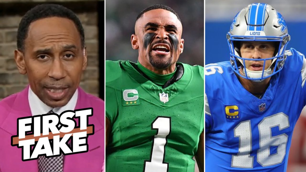 FIRST TAKE | The Eagles are the biggest threat to Detroit Lions in the NFC - Stephen A. Smith