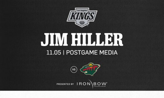 Head Coach Jim Hiller | 11.05 LA Kings Win over Minnesota Wild